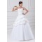 Sweetheart Sleeveless Satin Organza Taffeta Wedding Dresses 2031395