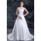 Taffeta A-Line Strapless Sleeveless Wedding Dresses 2031398