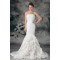 Taffeta Mermaid/Trumpet Strapless Sleeveless Embellished Wedding Dresses 2031400