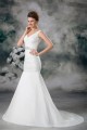 Taffeta Mermaid/Trumpet V-Neck Sleeveless Beaded Wedding Dresses 2031401 Taffeta Mermaid/Trumpet V-Neck Sleeveless Beaded Wedding Dresses 2031401