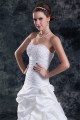 Taffeta Sleeveless A-Line Sweetheart Lace Wedding Dresses 2031402