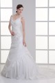 Taffeta Sleeveless Mermaid/Trumpet V-Neck Beaded Wedding Dresses 2031403 Taffeta Sleeveless Mermaid/Trumpet V-Neck Beaded Wedding Dresses 2031403