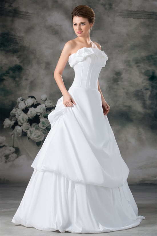 Taffeta Strapless Ball Gown Sleeveless New Arrival Wedding Dresses 2031404 Taffeta Strapless Ball Gown Sleeveless New Arrival Wedding Dresses 2031404