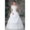 Taffeta Strapless Ball Gown Sleeveless New Arrival Wedding Dresses 2031404