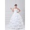 Taffeta Sweetheart Sleeveless Ball Gown Wedding Dresses 2031405