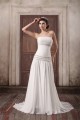 Unique Design Chiffon Elastic Woven Satin Strapless A-Line Wedding Dresses 2031408 Unique Design Chiffon Elastic Woven Satin Strapless A-Line Wedding Dresses 2031408