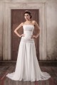 Unique Design Chiffon Elastic Woven Satin Strapless A-Line Wedding Dresses 2031408 Unique Design Chiffon Elastic Woven Satin Strapless A-Line Wedding Dresses 2031408