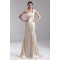 Unique Design One-Shoulder Sleeveless Mermaid/Trumpet Wedding Dresses 2031409