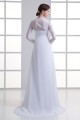 Empire V-Neck Chiffon Long Sleeve Sheath/Column Wedding Dresses Maternity Wedding Dresses 2031413 Empire V-Neck Chiffon Long Sleeve Sheath/Column Wedding Dresses Maternity Wedding Dresses 2031413