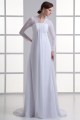 Empire V-Neck Chiffon Long Sleeve Sheath/Column Wedding Dresses Maternity Wedding Dresses 2031413 Empire V-Neck Chiffon Long Sleeve Sheath/Column Wedding Dresses Maternity Wedding Dresses 2031413