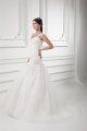 V-Neck Sleeveless A-Line Satin Fine Netting Lace Wedding Dresses 2031415 V-Neck Sleeveless A-Line Satin Fine Netting Lace Wedding Dresses 2031415