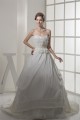 Fantastic Sleeveless A-Line Satin Taffeta Sweetheart Wedding Dresses 2030142 Fantastic Sleeveless A-Line Satin Taffeta Sweetheart Wedding Dresses 2030142