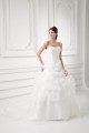 Wholesale Sweetheart Sleeveless Ball Gown Satin Organza Wedding Dresses 2031422