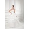 Wholesale Sweetheart Sleeveless Ball Gown Satin Organza Wedding Dresses 2031422