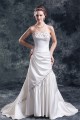Wholesale Sweetheart Sleeveless Satin A-Line Wedding Dresses 2031423 Wholesale Sweetheart Sleeveless Satin A-Line Wedding Dresses 2031423