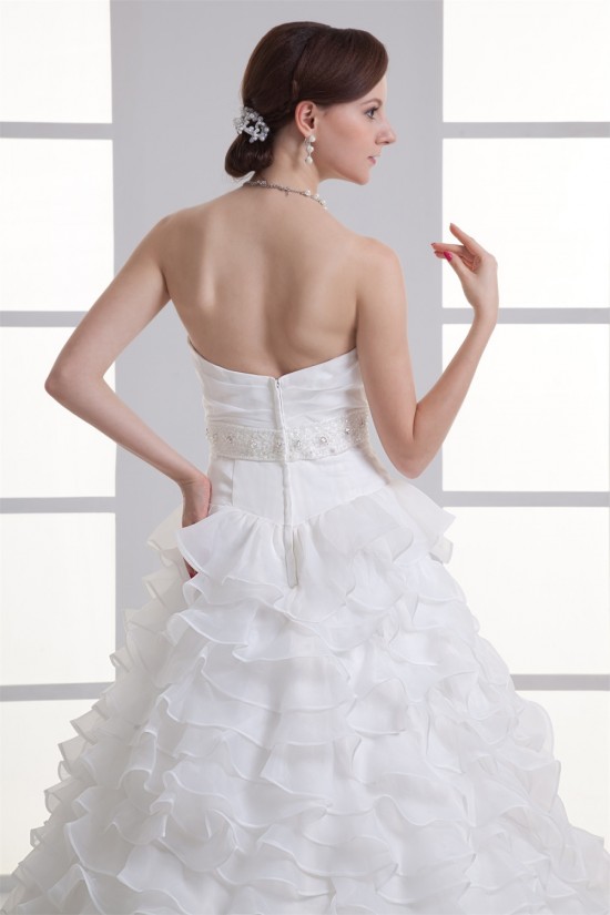 Wonderful Ball Gown Satin Organza Sleeveless Sweetheart Wedding Dresses 2031426 Wonderful Ball Gown Satin Organza Sleeveless Sweetheart Wedding Dresses 2031426