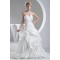 Fantastic Sleeveless Satin A-Line Sweetheart Wedding Dresses 2030143
