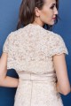 Sheath/Column Strapless Court Train Lace Wedding Dresses with Jacket 2031440 Sheath/Column Strapless Court Train Lace Wedding Dresses with Jacket 2031440