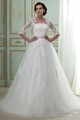 A-Line Strapless Court Train Beaded Lace Wedding Dresses with Lace Jacket 2031442 A-Line Strapless Court Train Beaded Lace Wedding Dresses with Lace Jacket 2031442