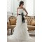 A-Line Strapless Court Train Wedding Dresses 2031444