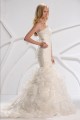 Trumpet/Mermaid Strapless Court Train Beaded Lace Wedding Dresses 2031446 Trumpet/Mermaid Strapless Court Train Beaded Lace Wedding Dresses 2031446