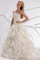 A-Line Sweetheart Beaded Lace Court Train Wedding Dresses 2031450 A-Line Sweetheart Beaded Lace Court Train Wedding Dresses 2031450