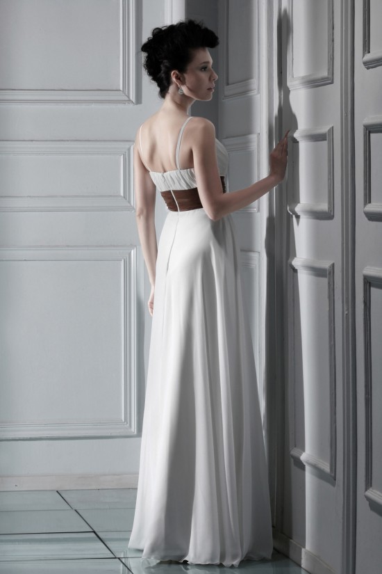 Sheath/Column Spaghetti Strap Floor-Length Wedding Dresses 2031453 Sheath/Column Spaghetti Strap Floor-Length Wedding Dresses 2031453