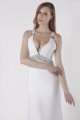 Sheath/Column V-Neck Beaded Wedding Dresses 2031456 Sheath/Column V-Neck Beaded Wedding Dresses 2031456