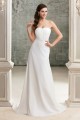 Sheath/Column Strapless Court Train Wedding Dresses 2031457 Sheath/Column Strapless Court Train Wedding Dresses 2031457