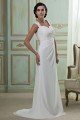 Sheath/Column Sweetheart Sweep Train Lace Chiffon Wedding Dresses 2031465 Sheath/Column Sweetheart Sweep Train Lace Chiffon Wedding Dresses 2031465