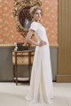 Sheath/Column Short Sleeve Floor-Length Wedding Dresses 2031467 Sheath/Column Short Sleeve Floor-Length Wedding Dresses 2031467