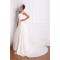 A-Line Off-the-Shoulder Court Train Lace Wedding Dresses 2031469