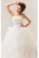 Ball Gown Strapless Court Train Beaded Lace Wedding Dresses 2031470 Ball Gown Strapless Court Train Beaded Lace Wedding Dresses 2031470