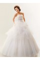 Ball Gown Strapless Court Train Beaded Lace Wedding Dresses 2031470 Ball Gown Strapless Court Train Beaded Lace Wedding Dresses 2031470