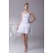 A-Line Short/Mini Strapless Beaded Applique Reception Wedding Dresses 2031472