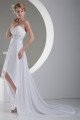 A-Line High Low Sweetheart Chiffon Reception Wedding Dresses 2031473