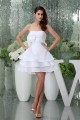 A-Line Short/Mini Strapless Reception Wedding Dresses 2031476