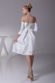 Beautiful Taffeta Square A-Line Half Elbow Sleeve Wedding Dresses Maternity Wedding Dresses 2031482 Beautiful Taffeta Square A-Line Half Elbow Sleeve Wedding Dresses Maternity Wedding Dresses 2031482