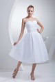 Beautiful Taffeta Sweetheart A-Line Beaded Reception Wedding Dresses 2031483