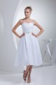 Beautiful Taffeta Sweetheart A-Line Beaded Reception Wedding Dresses 2031483