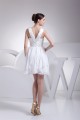 Chiffon Silk like Satin A-Line V-Neck Sleeveless Wedding Dresses 2031484