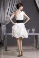 Elegant A-Line Short/Mini Draped One-Shoulder Reception Wedding Dresses 2031485 Elegant A-Line Short/Mini Draped One-Shoulder Reception Wedding Dresses 2031485