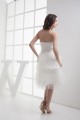 Satin Fine Netting Sleeveless A-Line Sweetheart Wedding Dresses 2031497