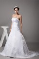 fashionable Strapless Satin Organza A-Line Sweet Wedding Dresses 2030150 fashionable Strapless Satin Organza A-Line Sweet Wedding Dresses 2030150