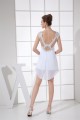 Sheath/Column Sleeveless Beaded Chiffon Short Wedding Dresses 2031505 Sheath/Column Sleeveless Beaded Chiffon Short Wedding Dresses 2031505