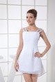 Sheath/Column Sleeveless Beaded Chiffon Short Wedding Dresses 2031505 Sheath/Column Sleeveless Beaded Chiffon Short Wedding Dresses 2031505