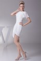Sheath/Column Chiffon Short Sleeve Sweet Reception Wedding Dresses 2031512 Sheath/Column Chiffon Short Sleeve Sweet Reception Wedding Dresses 2031512