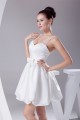 A-Line V-Neck Sleeveless Beaded Short Reception Wedding Dresses 2031516