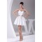 A-Line V-Neck Sleeveless Beaded Short Reception Wedding Dresses 2031516