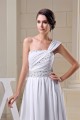 Floor-Length One-Shoulder Beading Sleeveless Wedding Dresses 2030152 Floor-Length One-Shoulder Beading Sleeveless Wedding Dresses 2030152
